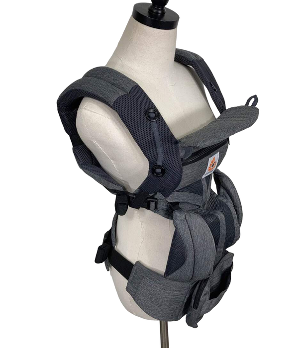 Ergobaby 360 All Positions Cool Air Mesh Baby Carrier, Carbon Grey