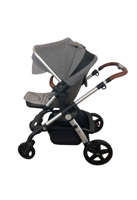 secondhand Silver Cross Pioneer Stroller, Grey