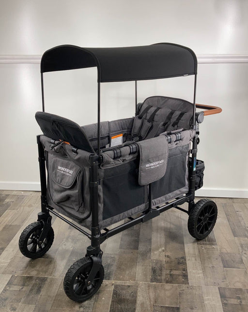 used Wonderfold Wonderfold W4 Luxe Quad Stroller Wagon