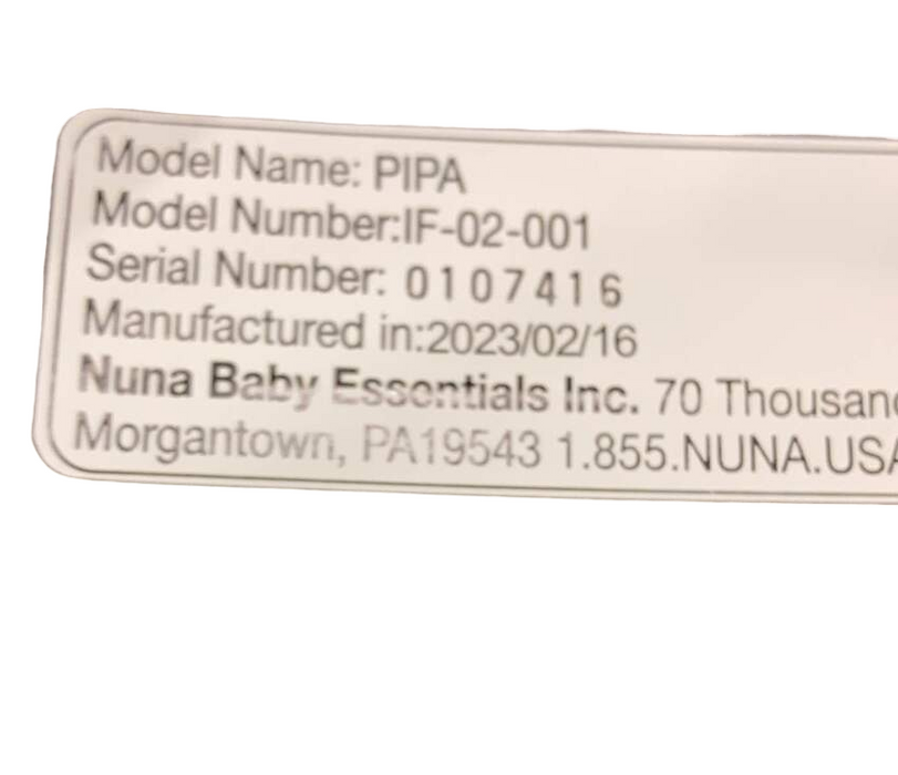 Nuna PIPA Series Car Seat Base, 2023