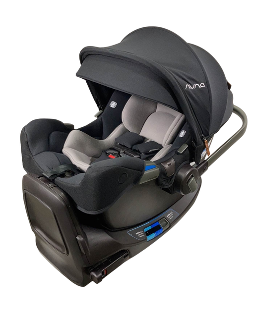 used Nuna PIPA rx Infant Car Seat, Caviar, 2023