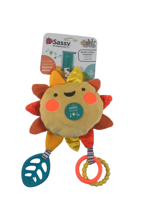 secondhand Sassy My Little Sunshine Musical Mirror Activity Toy