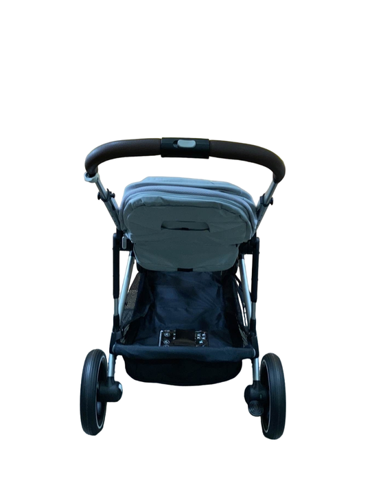 Cybex Gazelle S Modular Stroller, Silver Frame, Lava Grey, 2023