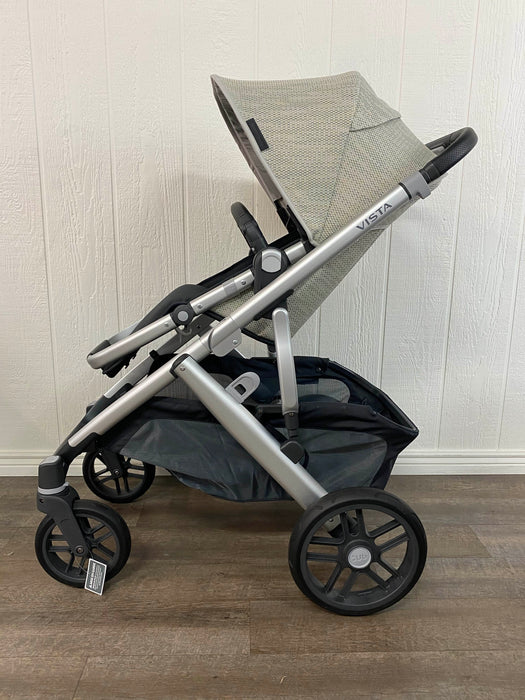 secondhand UPPAbaby VISTA V2 Stroller, 2020, Sierra (Dune Knit)