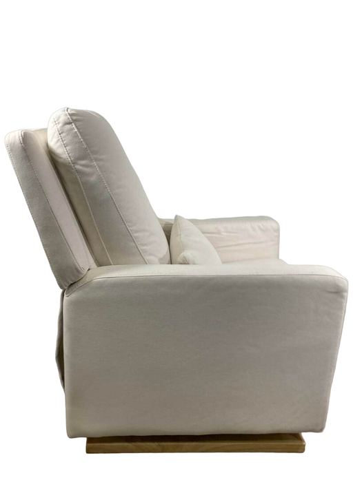 secondhand Babyletto Sigi Electronic Recliner And Glider, Performance Cream Eco-Weave