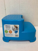 secondhand Graco 2 Step Transitions Step Stool, Blue