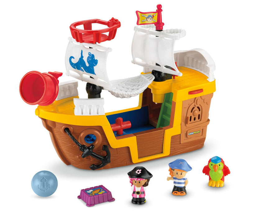 used Fisher Price Little People Pirate Ship