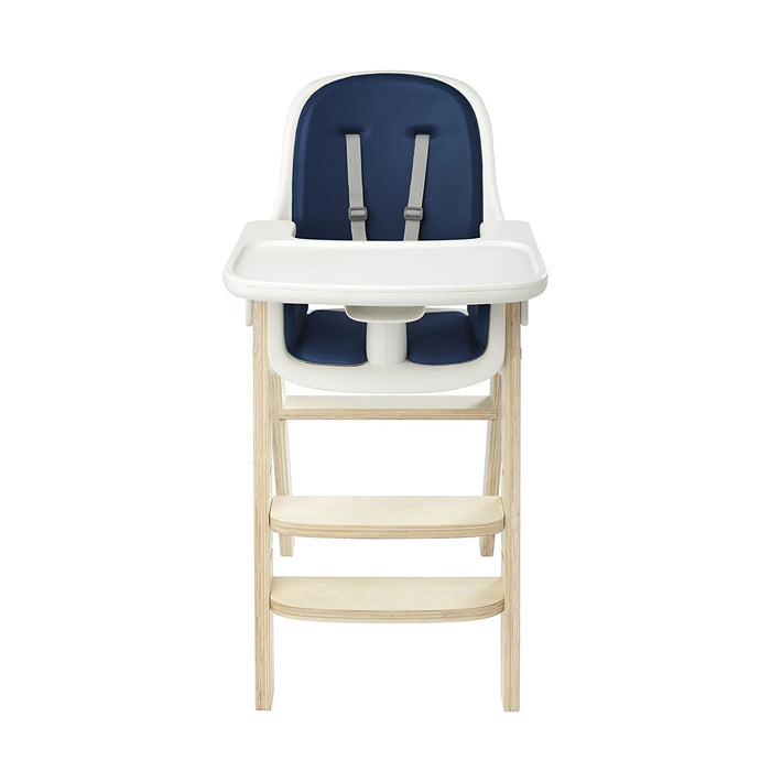 OXO Tot Sprout High Chair-Birch/Navy