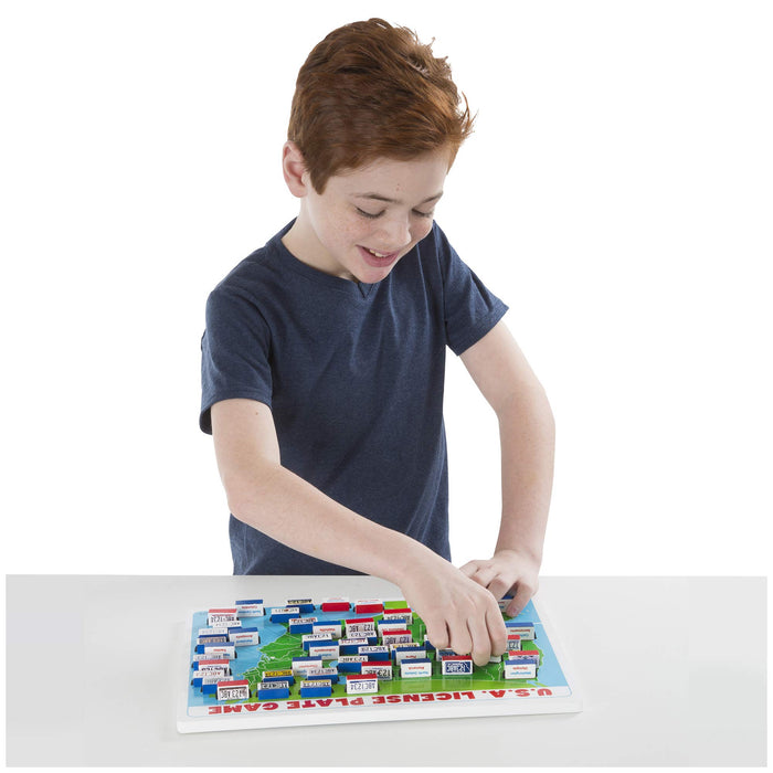 Melissa & Doug USA License Plate Game