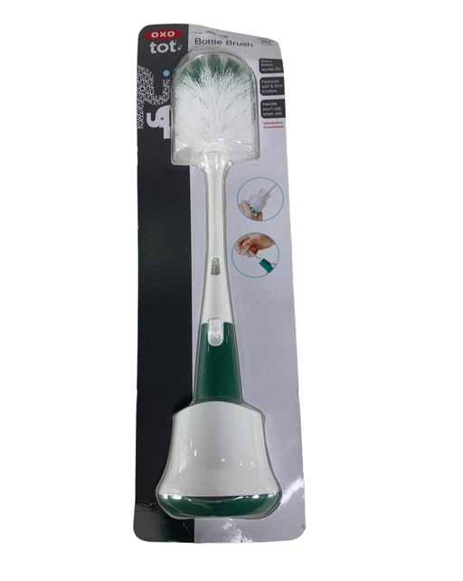 used OXO Tot Bottle Brush with Stand, Teal