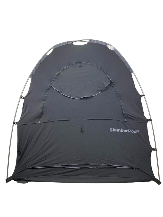 used SlumberPod 2.0 Sleep Canopy, Black/Gray