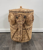 used Animal Laundry Hamper, 21.5" T X 18" W