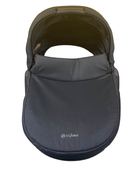 used Cybex Cot S Lux, Moon Black, 2023