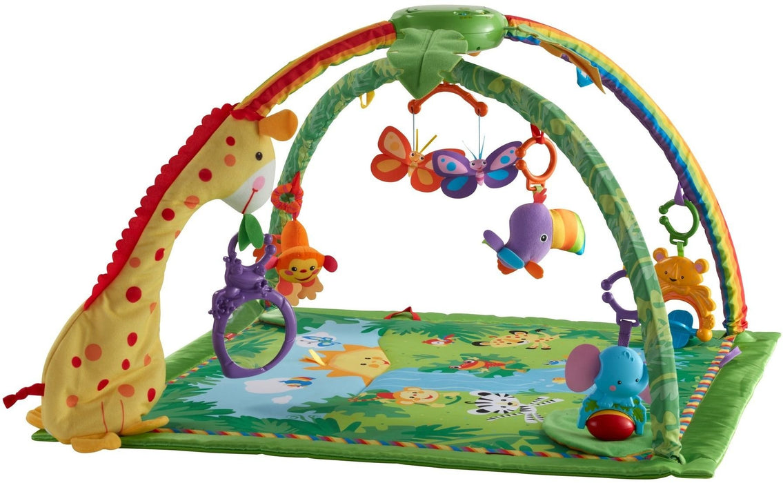 Fisher Price Rainforest Melodies and Lights Deluxe Gym