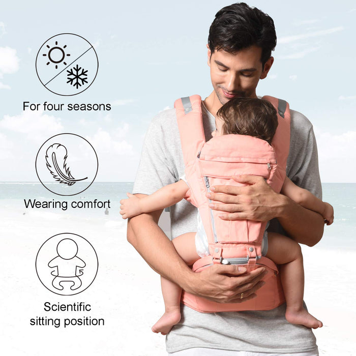 Baby Steps 6 In 1 Hip Seat Carrier