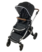 secondhand Mockingbird Single to Double Stroller, 2023, Silver with Penny Leather, Windowpane, Black