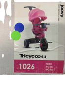 used Joovy Tricycoo Tricycle, Pink