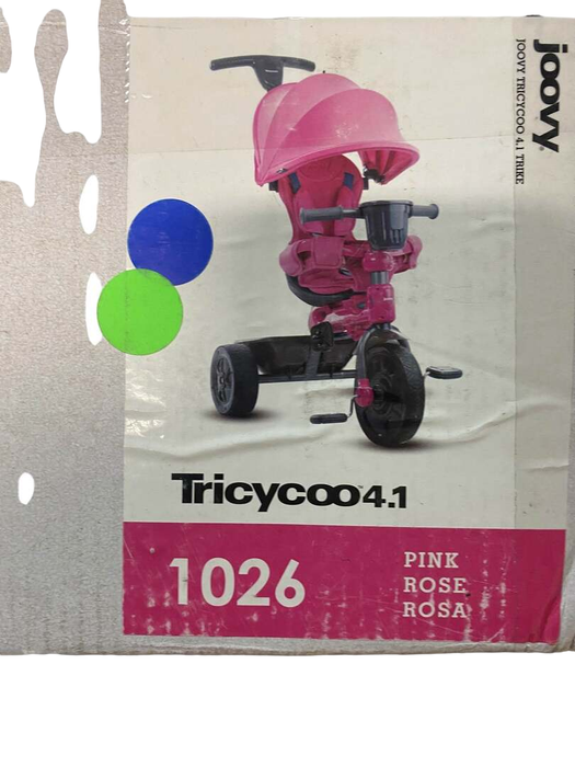 used Joovy Tricycoo Tricycle, Pink