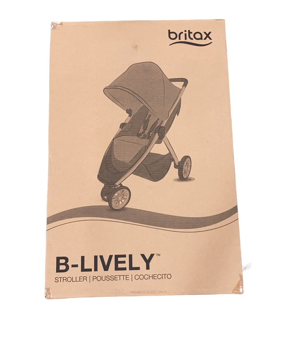 used Britax B-Lively Stroller, 2019, Dove