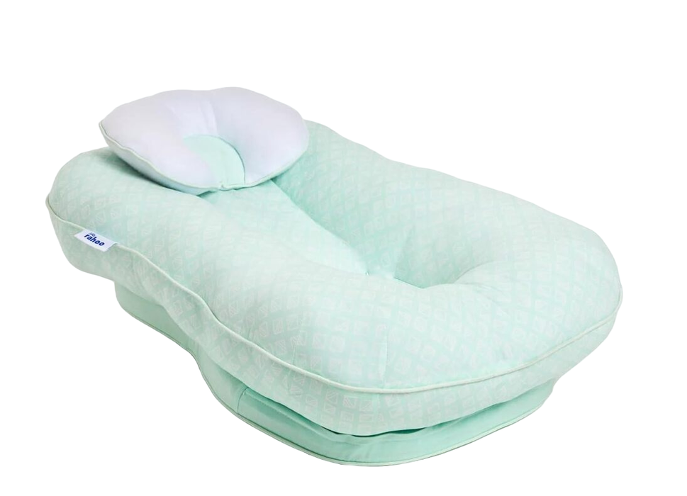 Rahoo Baby Learn & Lounge 3-in-1 Newborn Lounger, Aloe