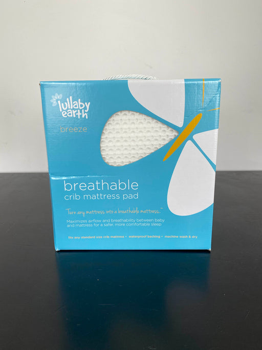 used Lullaby Earth Breeze Crib Mattress Pad