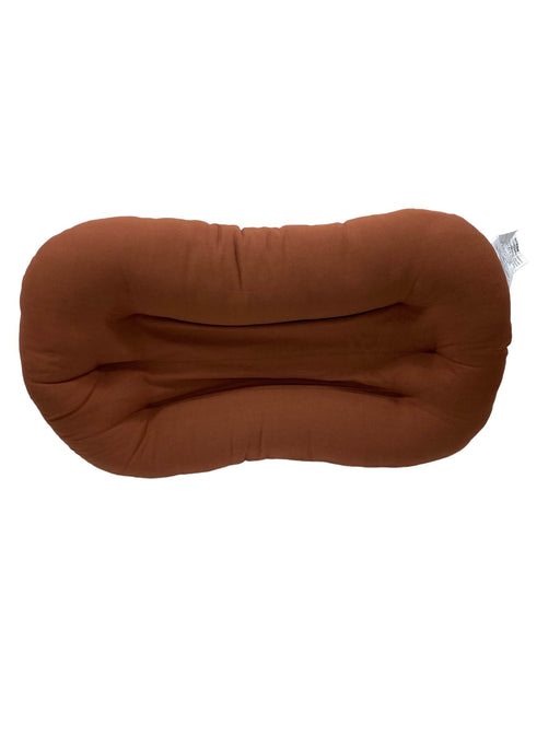 used Snuggle Me Organic Sensory Infant Lounger, Gingerbread