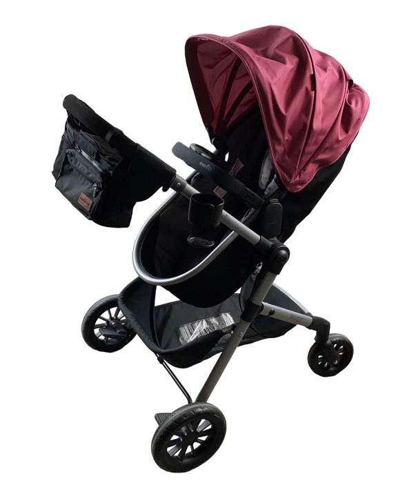 Evenflo Pivot Modular Travel System Stroller, 2022, Dusty Rose