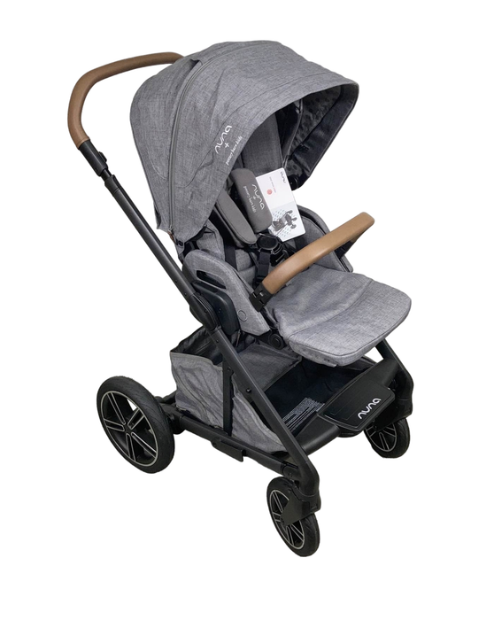 used Nuna MIXX Next Stroller, 2022, Brushstroke Dot Granite