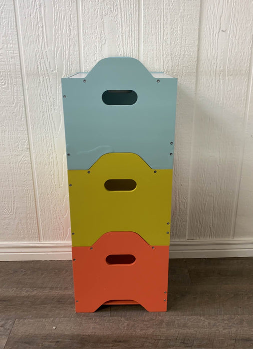 Labebe Wooden Toy Storage Bin