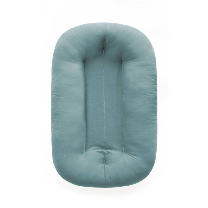 used Snuggle Me Organic Sensory Infant Lounger, Slate