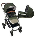 secondhand UPPAbaby VISTA V2 Stroller, 2020, Hazel (Olive Green)