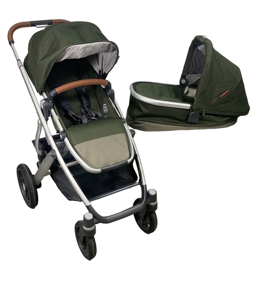 secondhand UPPAbaby VISTA V2 Stroller, 2020, Hazel (Olive Green)