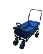 used Wonderfold S2 Push and Pull Folding Wagon, S Series, Blue