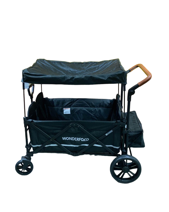 secondhand Wonderfold X4 Push & Pull Quad Stroller, Black, 2023