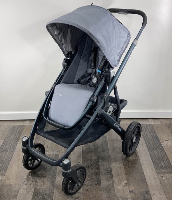 secondhand UPPAbaby VISTA Stroller, Henry (Blue Marl), 2016