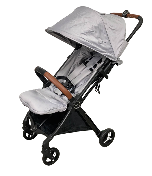 used Silver Cross Jet 3 Super Compact Stroller, 2022, Silver