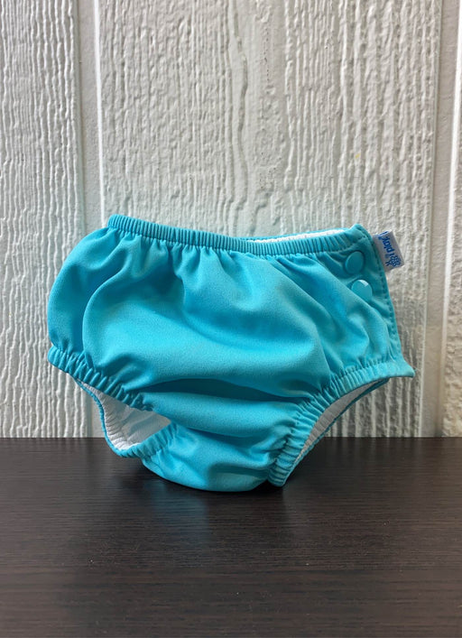 used iPlay Reusable Swim Diaper, 6 Months, Aqua