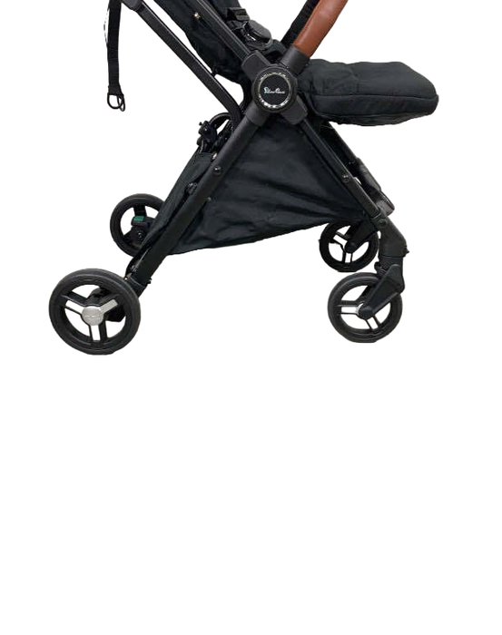 used Silver Cross Jet 3 Super Compact Stroller, 2022, Black