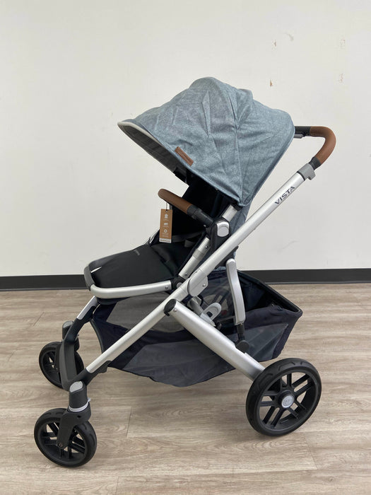 used UPPAbaby VISTA V2 Stroller, 2019, Gregory (Blue Melange)