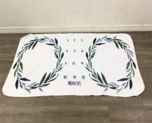 used Milestone Blanket, For Twins approx. 56" x 37"