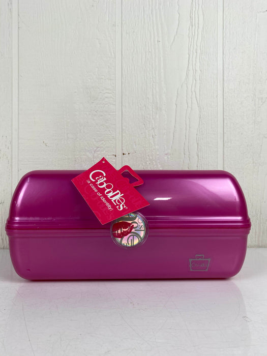 used Caboodles On The Go Girl Cosmetic Case, Hot Pink