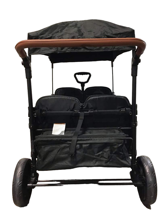 Wonderfold X4 Push & Pull Quad Stroller, Stealth Black, 2022