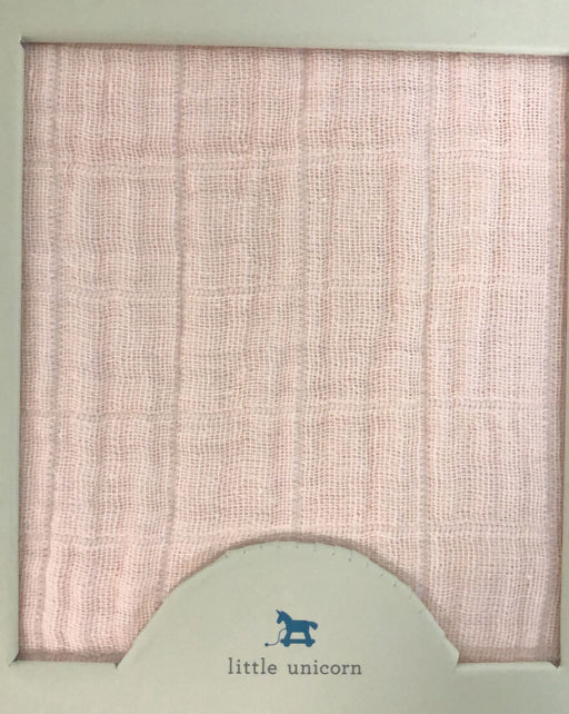 secondhand Little Unicorn Cotton Muslin Changing Pad Cover, Rose