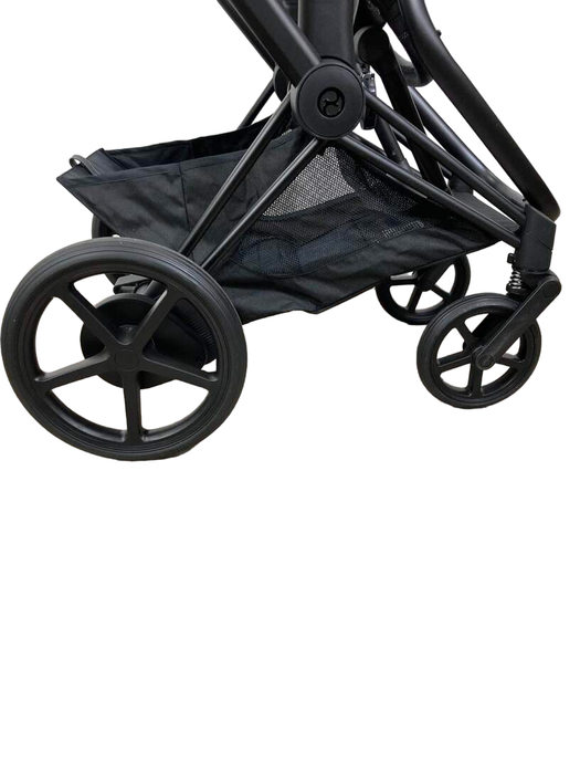 Cybex E-PRIAM Stroller Frame Only, 2019, Matt Black, without Battery