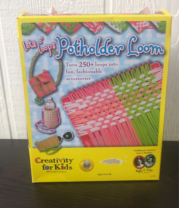 used Creativity For Kids Potholder Loom