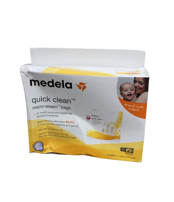 used Medela Quick Clean Micro Steam Bags