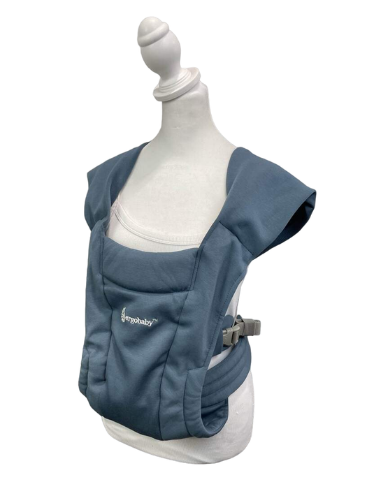 used Ergobaby Embrace Baby Carrier, Oxford Blue