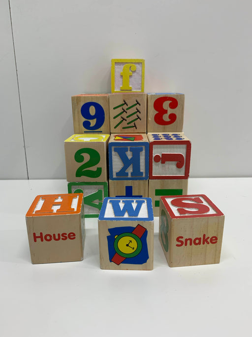 secondhand Alphabet Blocks