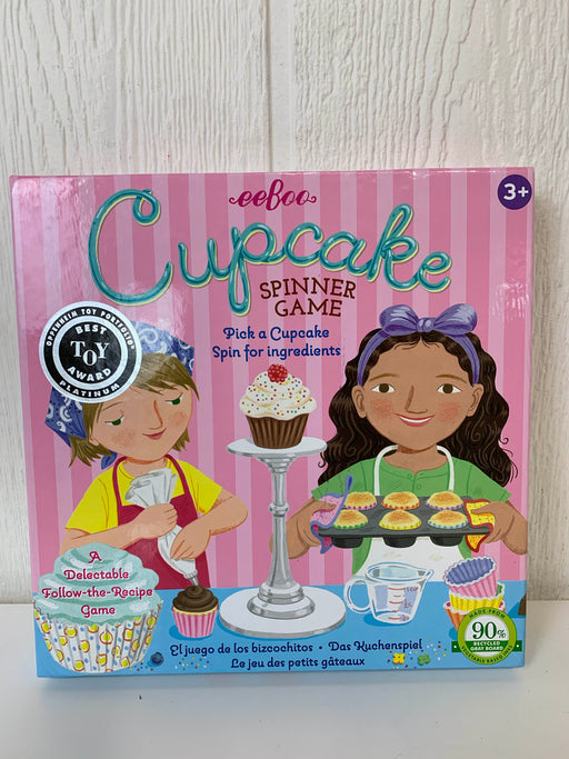 used Eeboo Cupcake Spinner Game