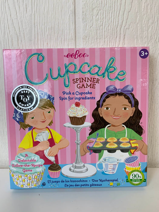 used Eeboo Cupcake Spinner Game